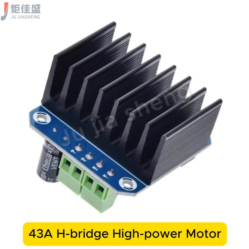 Jujiasheng Dual BTS7960 HighPower Motor Driver Module