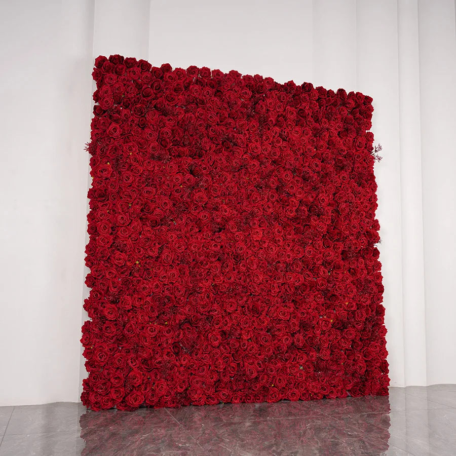 Gradient Rose Cloth Backdrop Curtain for Weddings and Events
