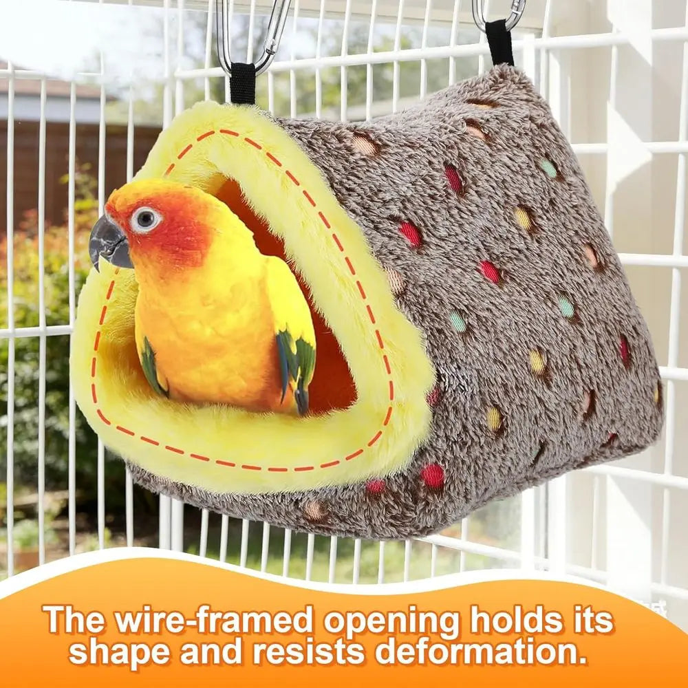 Bird Nest Cage With Hideaway For Small Parrots And Cockatiels