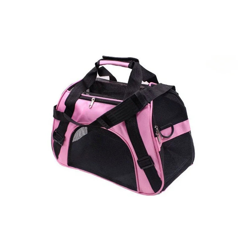 Breathable Mesh Pet Carrier for Small Dogs and Cats
