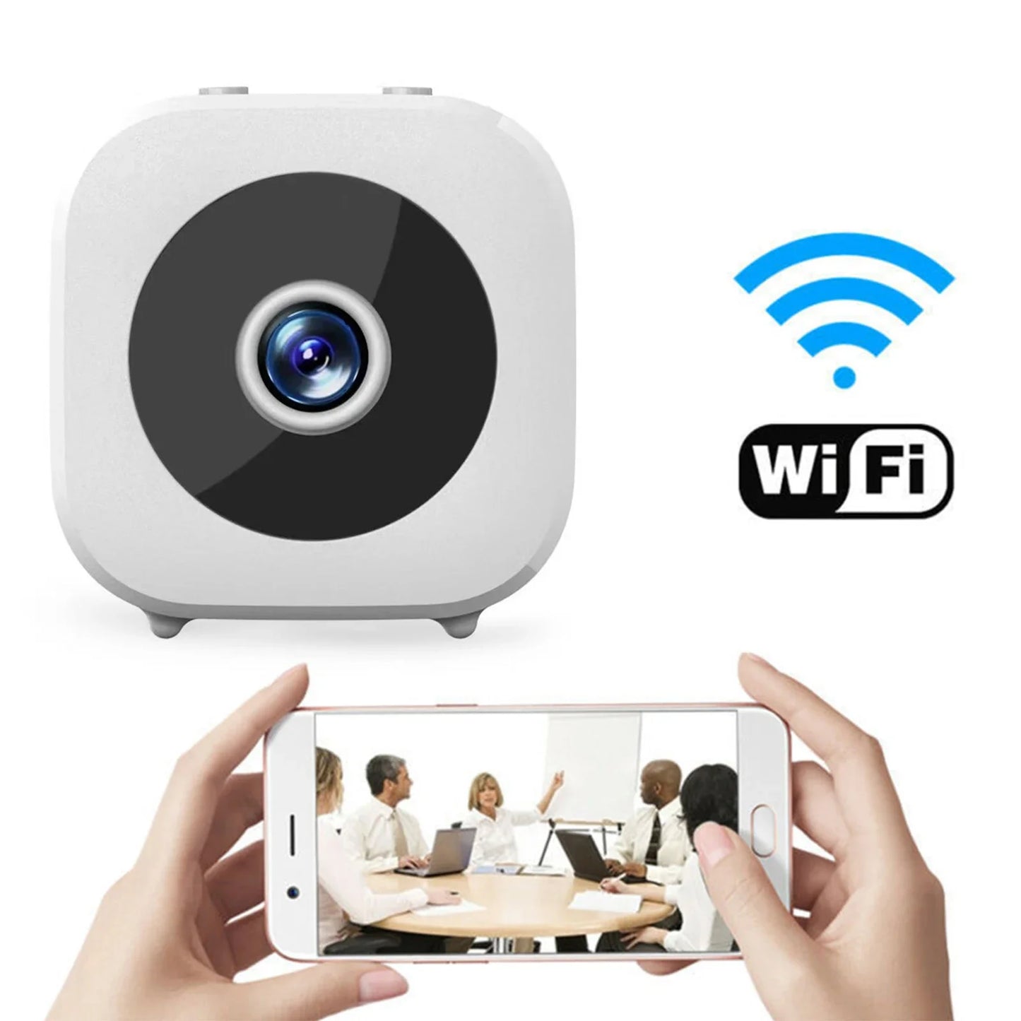Smart Wireless Security Camera With WiFi Surveillance And Motion Detection