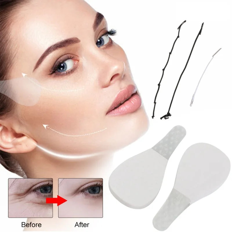 Invisible Facial Lifting Stickers For Chin And Jawline Patches