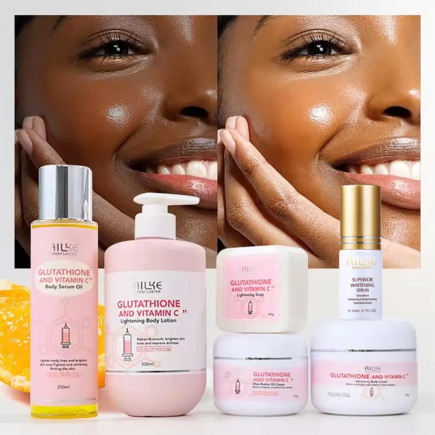 AILKE Whitening Facial Lightening Lotion With Vitamin C