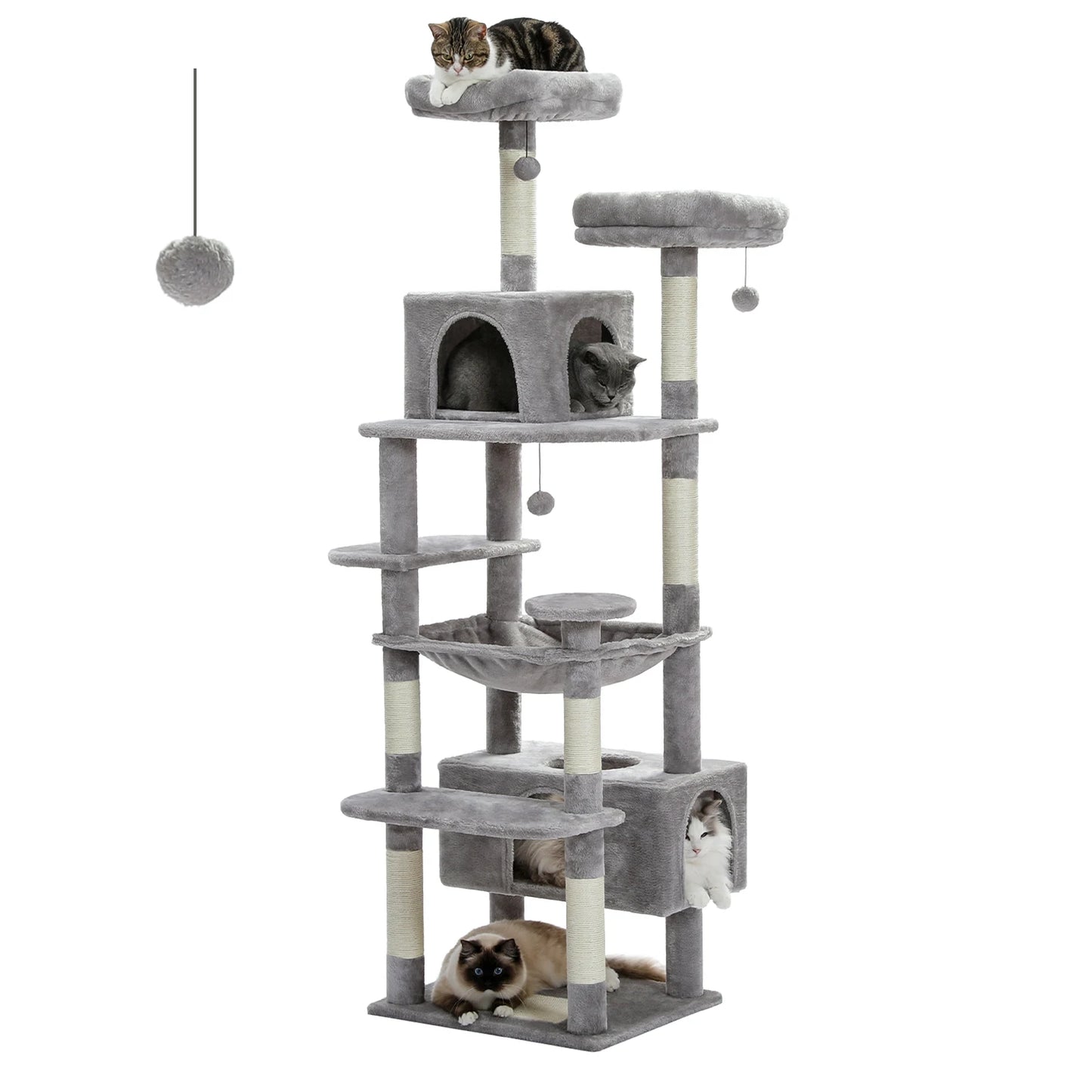 PAWZ Road Durable Cat Tree And Tower For Indoor Cats