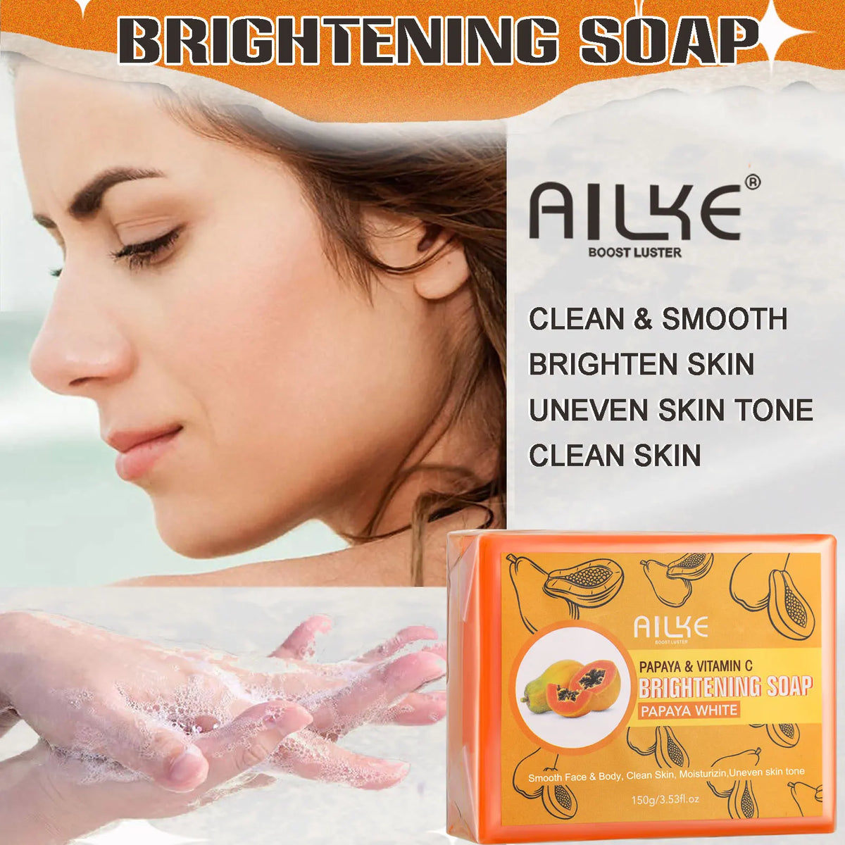 AILKE Collagen Whitening Set For Dark Spot Correction Plus Radiant Skin