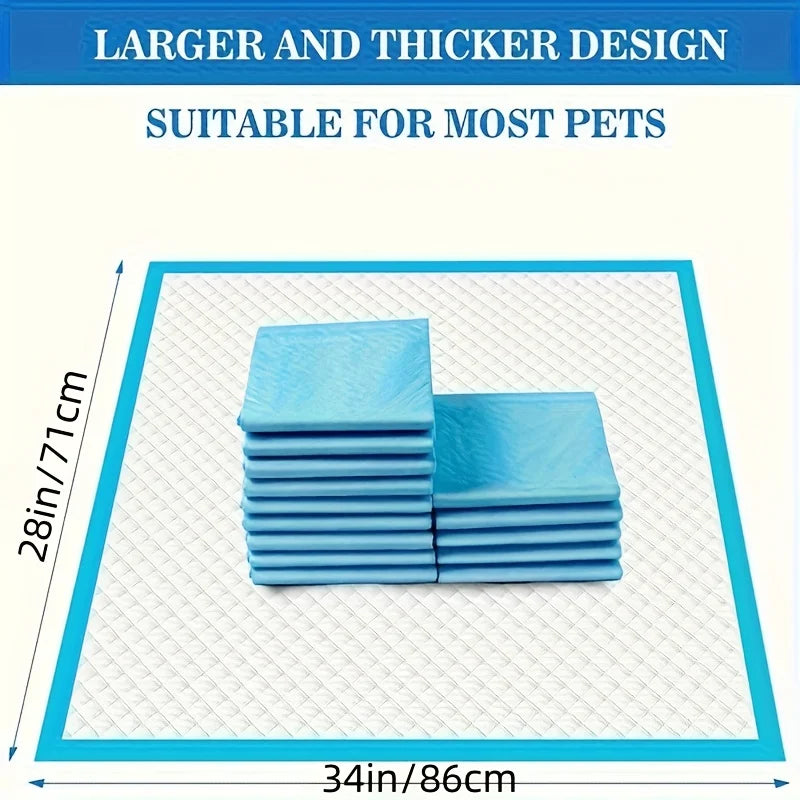 Super Absorbent Dog Pee Pads Disposable Leak-Proof Odor Control Potty Training
