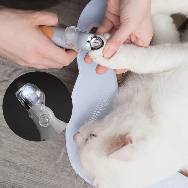 LED Essential Nail Clipper With Light For Dogs And Cats