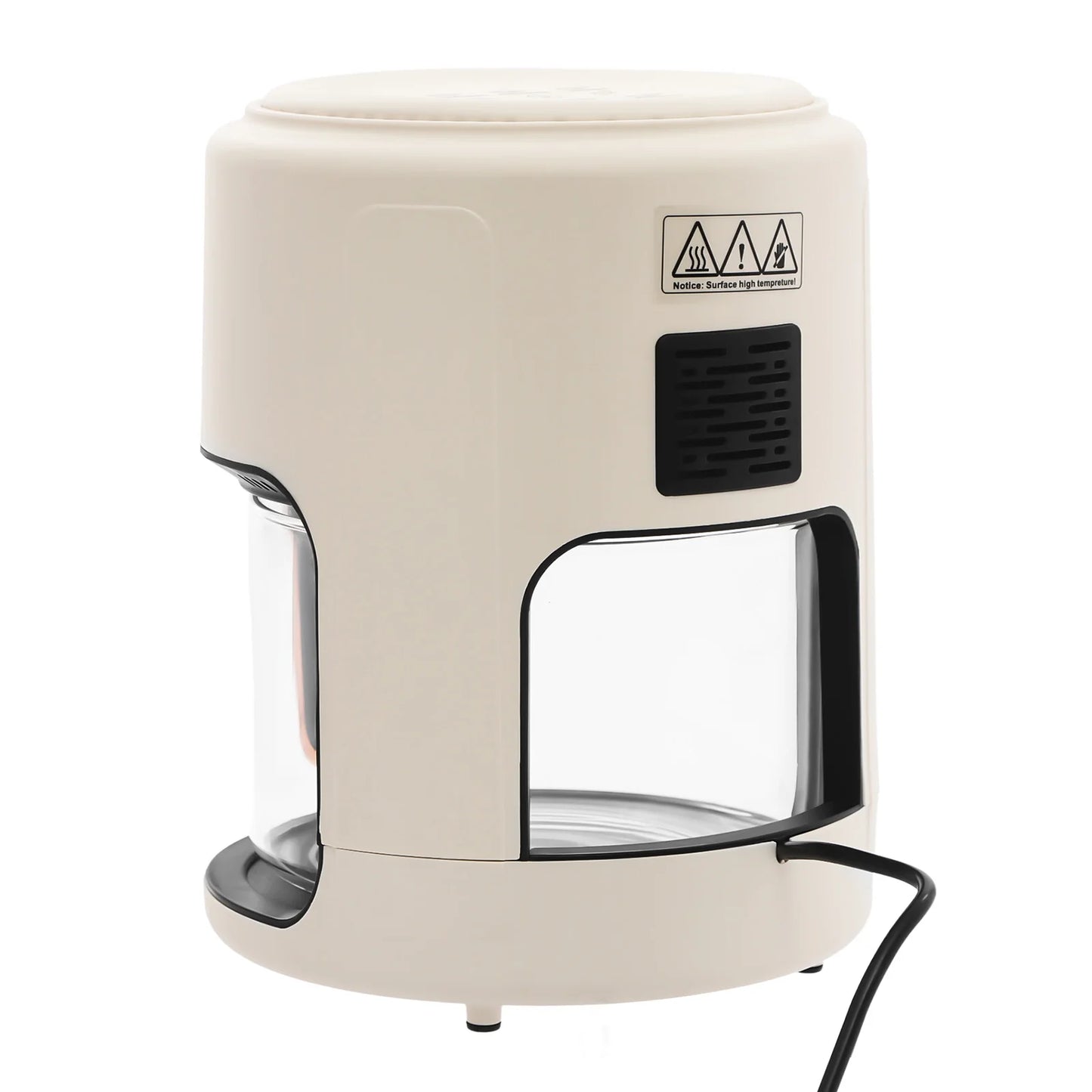 Glass Air Fryer 360 Viewable Touch Screen 1200W 110V