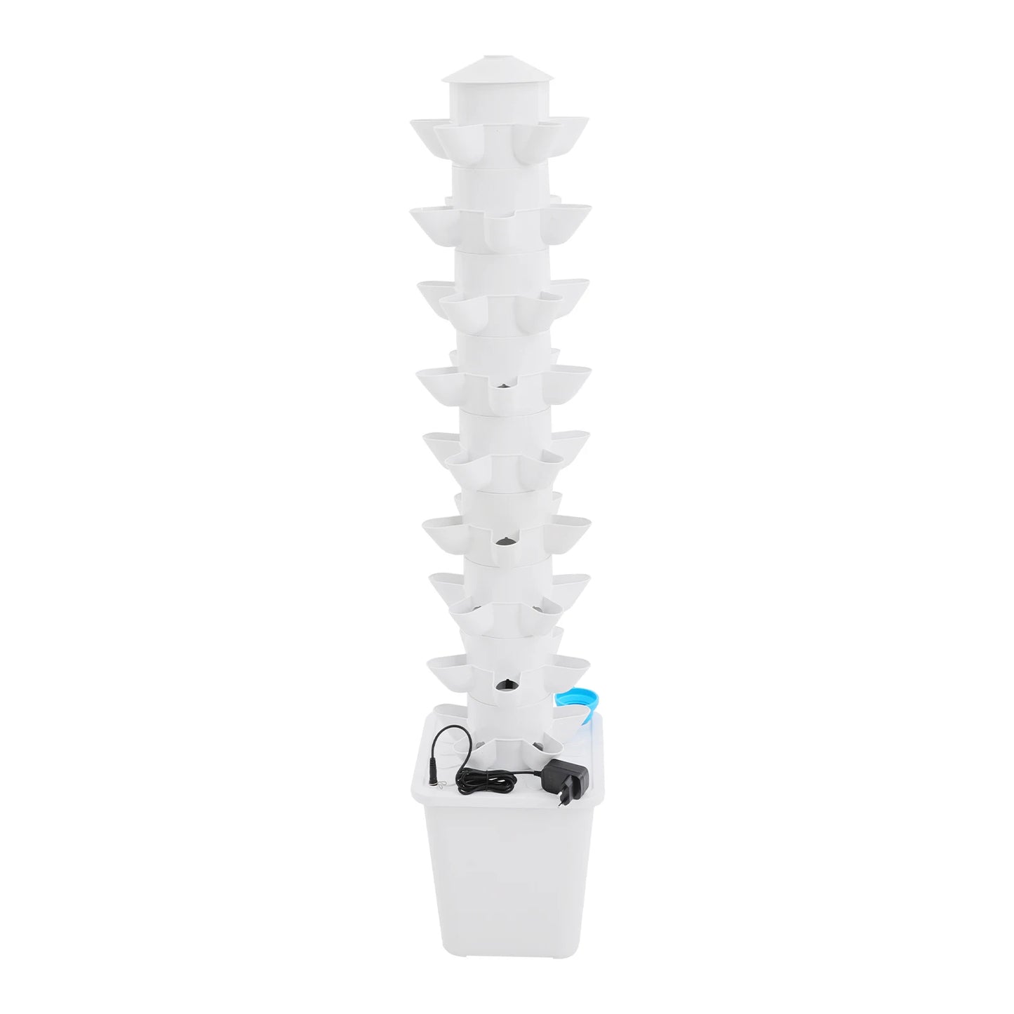 Hydroponic Garden Vertical Tower 45-Hole Planting System