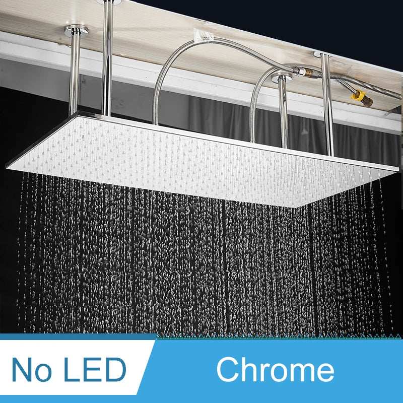 Shinesia LED Rainfall Shower System Ceiling Mounted
