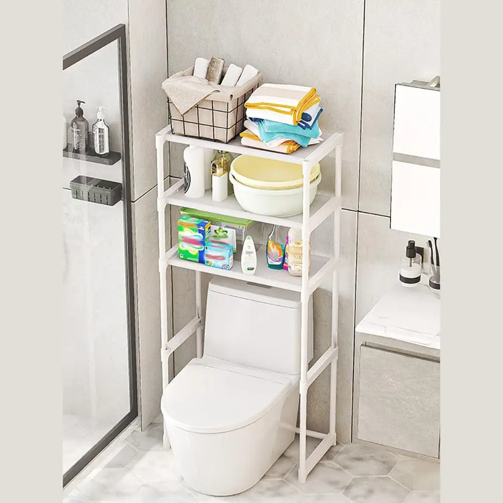 TWISTER.CK Over The Toilet Storage Cabinet 3 Tier Bathroom Organizer