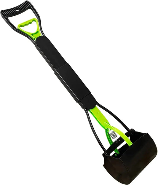 Dog Pooper Scooper With Teeth For Easy Grass And Gravel Pickup