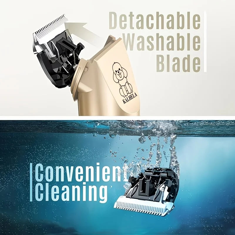 Rechargeable Low Noise Cordless Pet Trimmer For Dogs And Cats