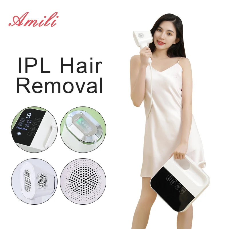 Amilibeauty IPL Laser Hair Removal Device Salon Grade Home Use
