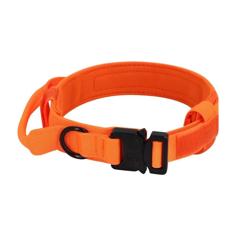 Dog Training Collar Adjustable Tactical Collar And Leash Set