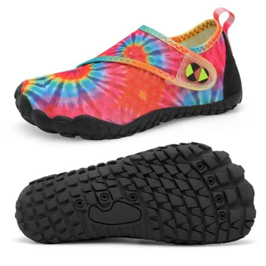 Water Shoes Girls Boys Quick Dry Aqua Shoes Barefoot Water Sneakers for Beach Swim Pool Boats Outdoor Water Sports Little/Big K