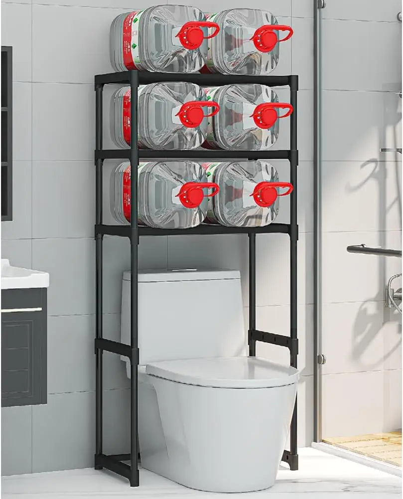 TWISTER.CK Over The Toilet Storage Cabinet 3 Tier Bathroom Organizer