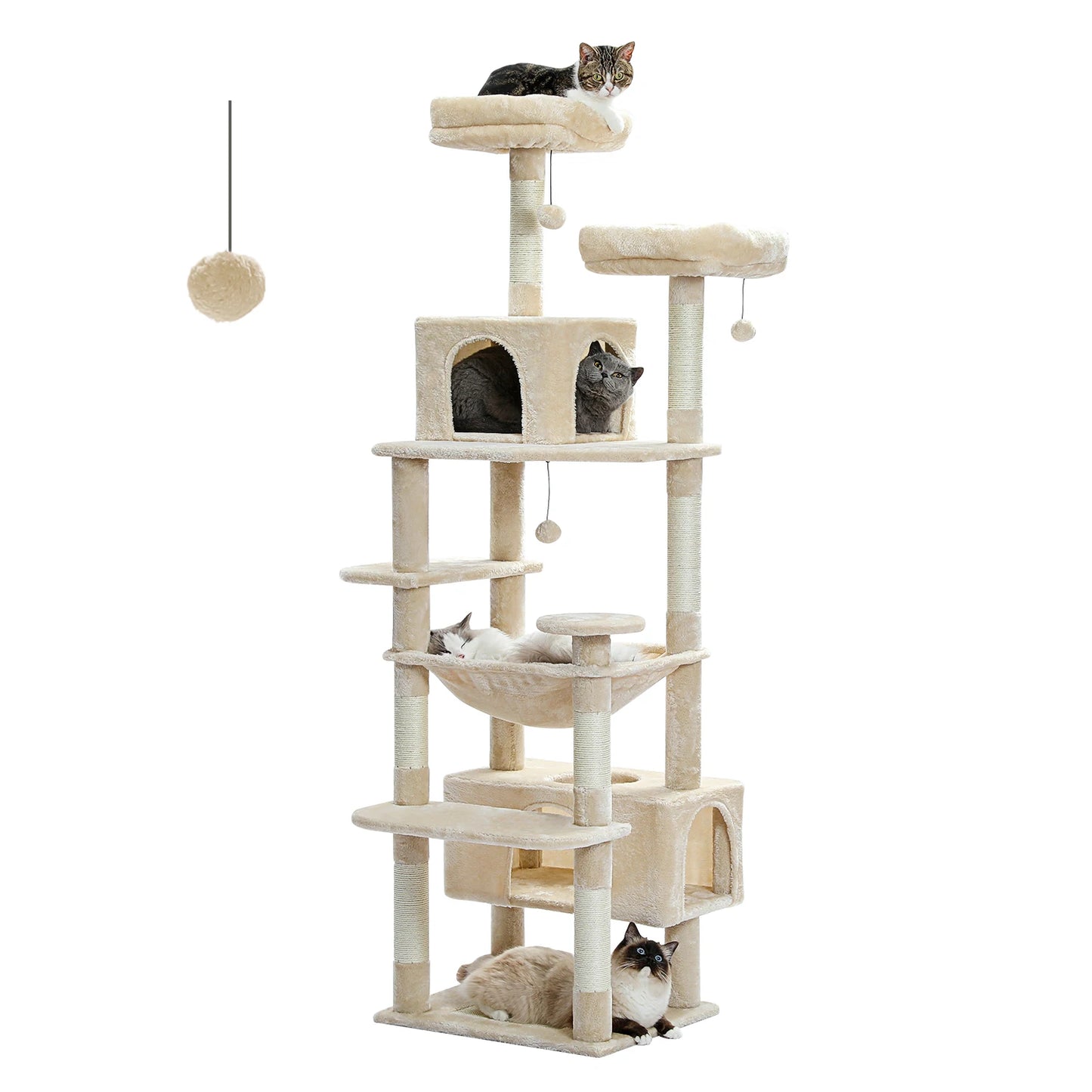 PAWZ Road Durable Cat Tree And Tower For Indoor Cats