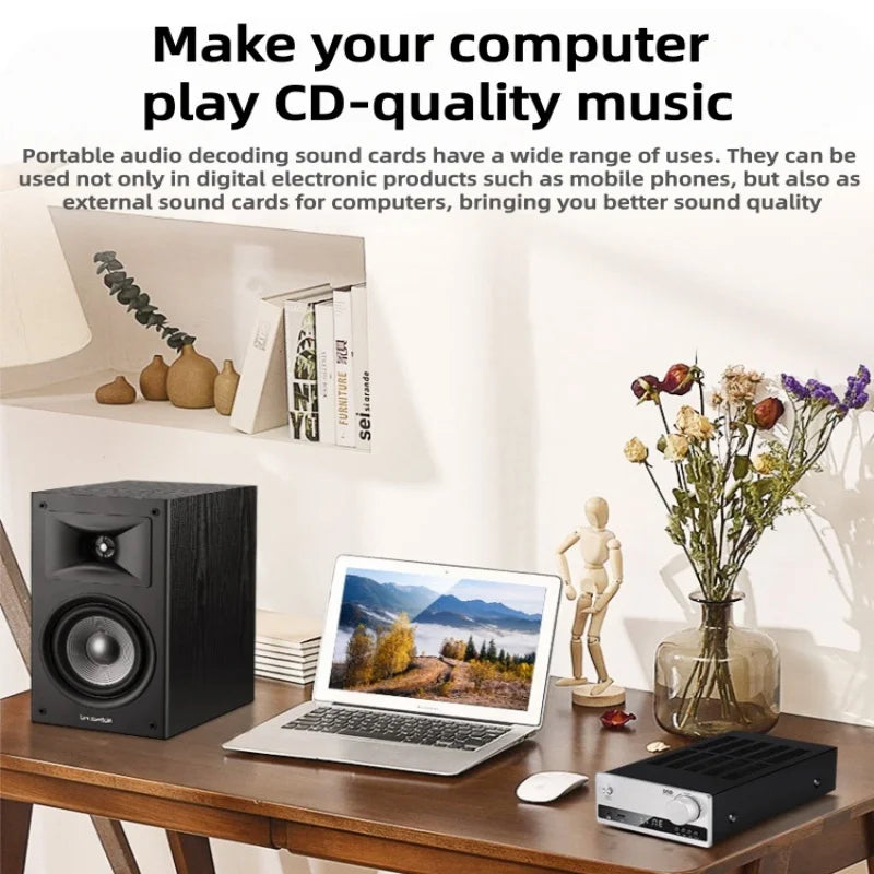 GZWENJIE Integrated Power Amplifier With Bluetooth And USB DAC