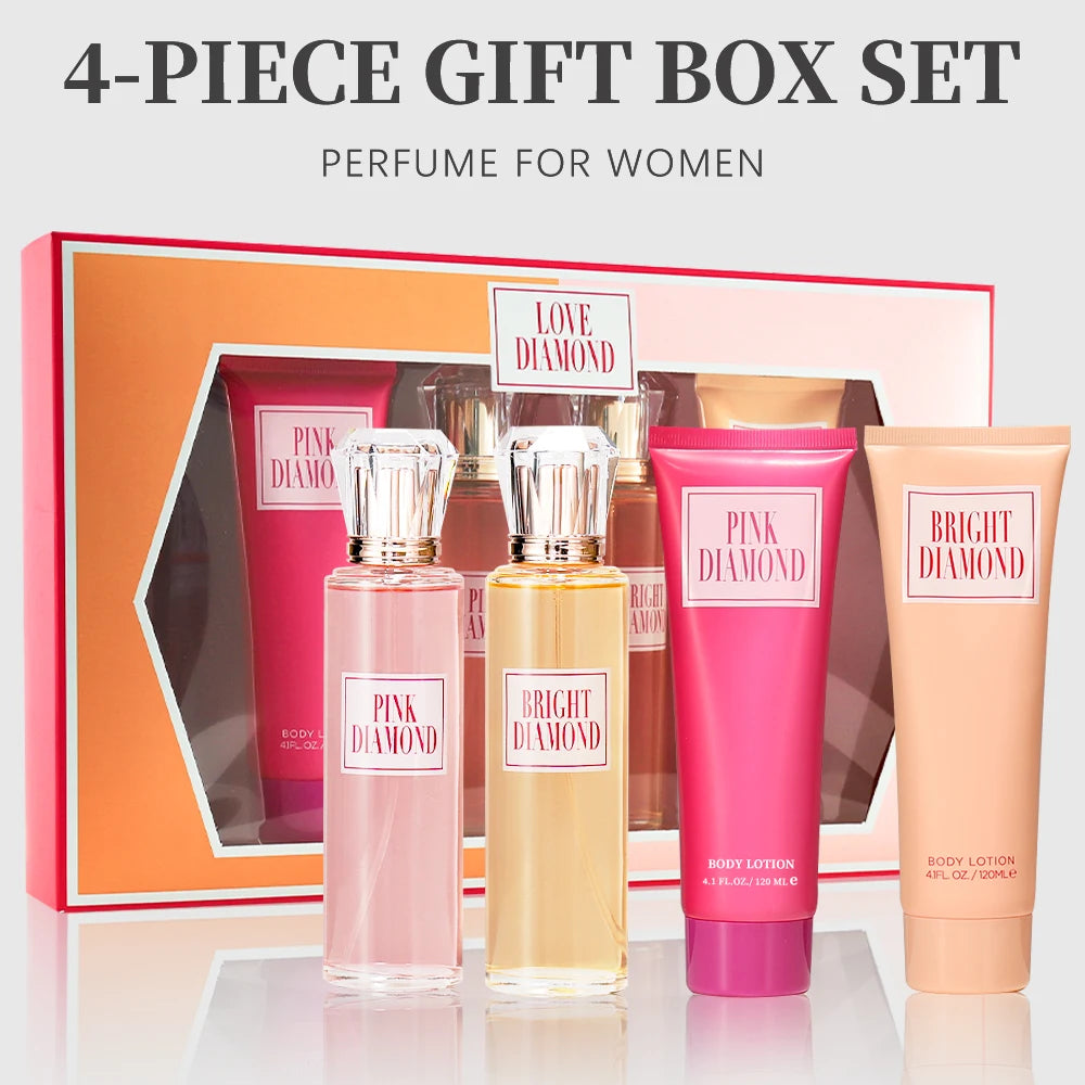 Liquid Kiss Women's Fragrance Gift Set EDP Lotion Deluxe