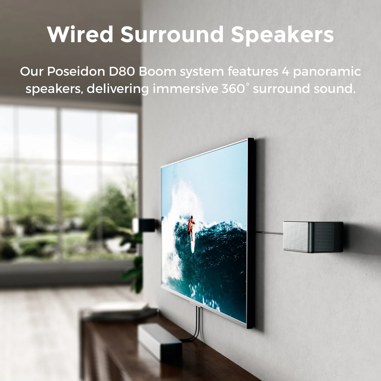 ULTIMEA 500W 7.1ch Dolby Atmos Soundbar With Wireless Subwoofer