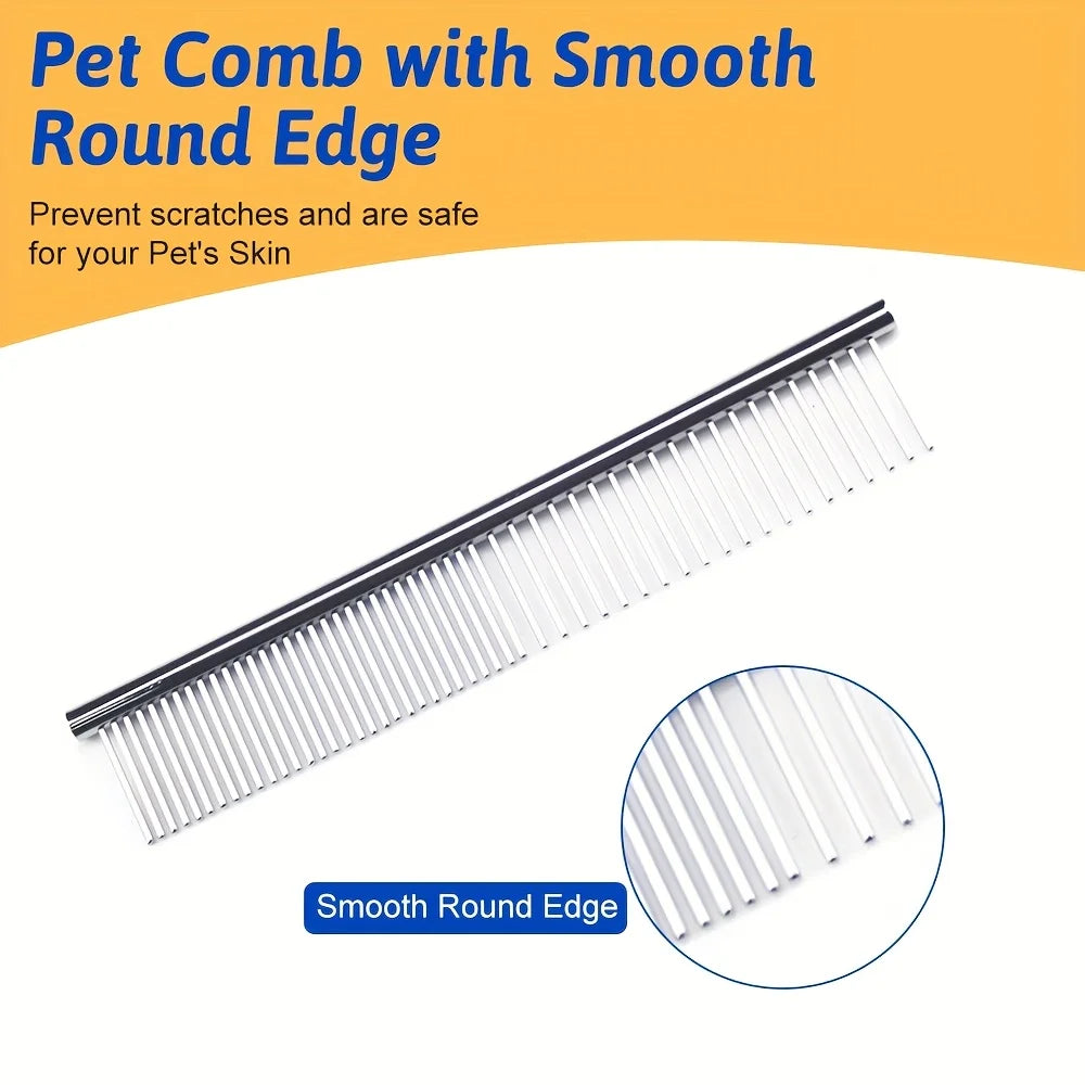 Stainless Steel Dog Grooming Scissors Set With Titanium Coated Tips