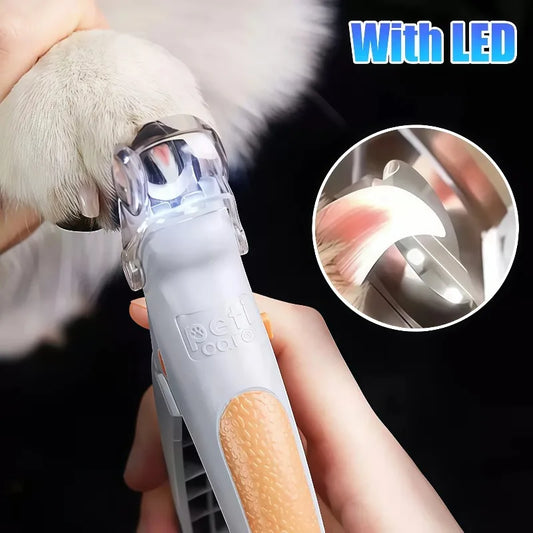 LED Essential Nail Clipper With Light For Dogs And Cats