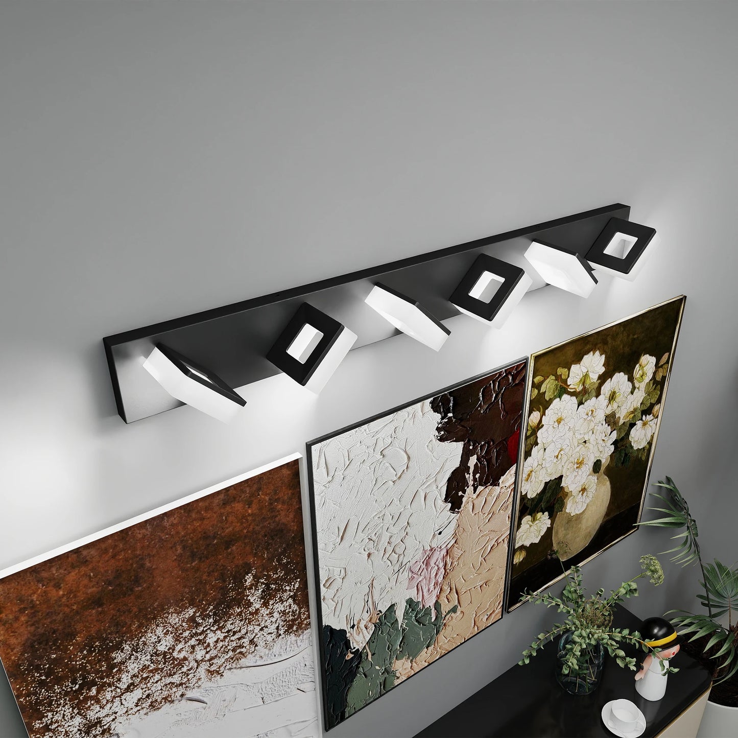 Modern LED Bathroom Vanity Light Wall Fixture for Mirror Cool White