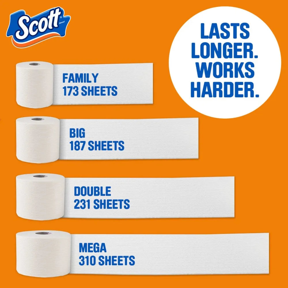 Comfort Plus Toilet Paper 12 Triple Rolls Soft Strong Bathroom Tissue Eco Friendly Household Paper
