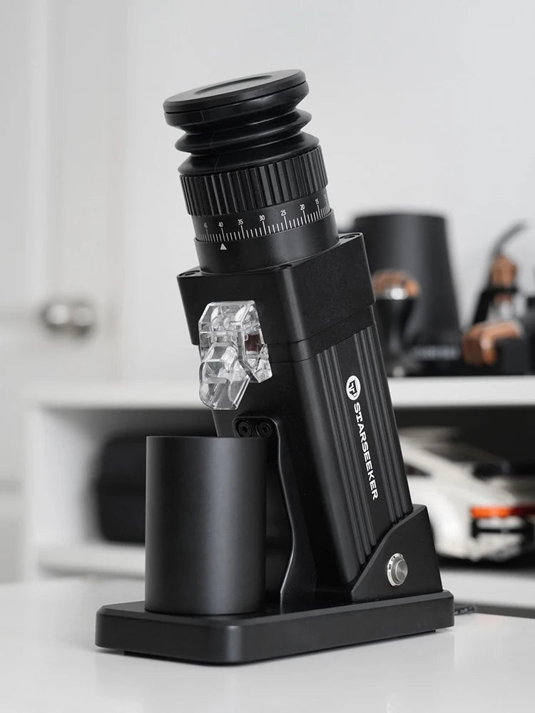 Starseeker E55Pro Electric Coffee Grinder Conical Burr Stepless Fineness