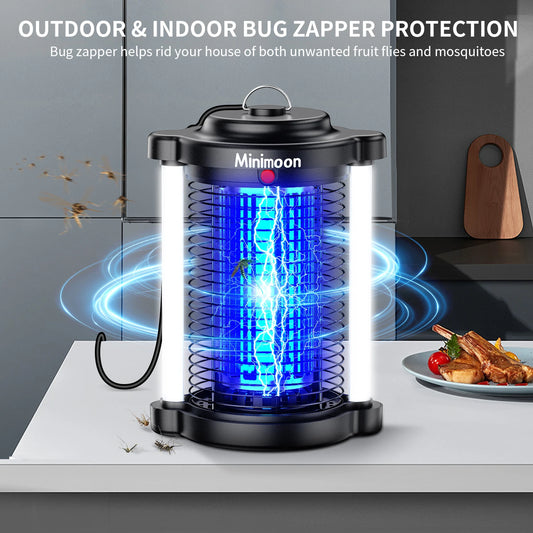 Bug Zapper Outdoor Mosquito Trap With Dual LED 4200V