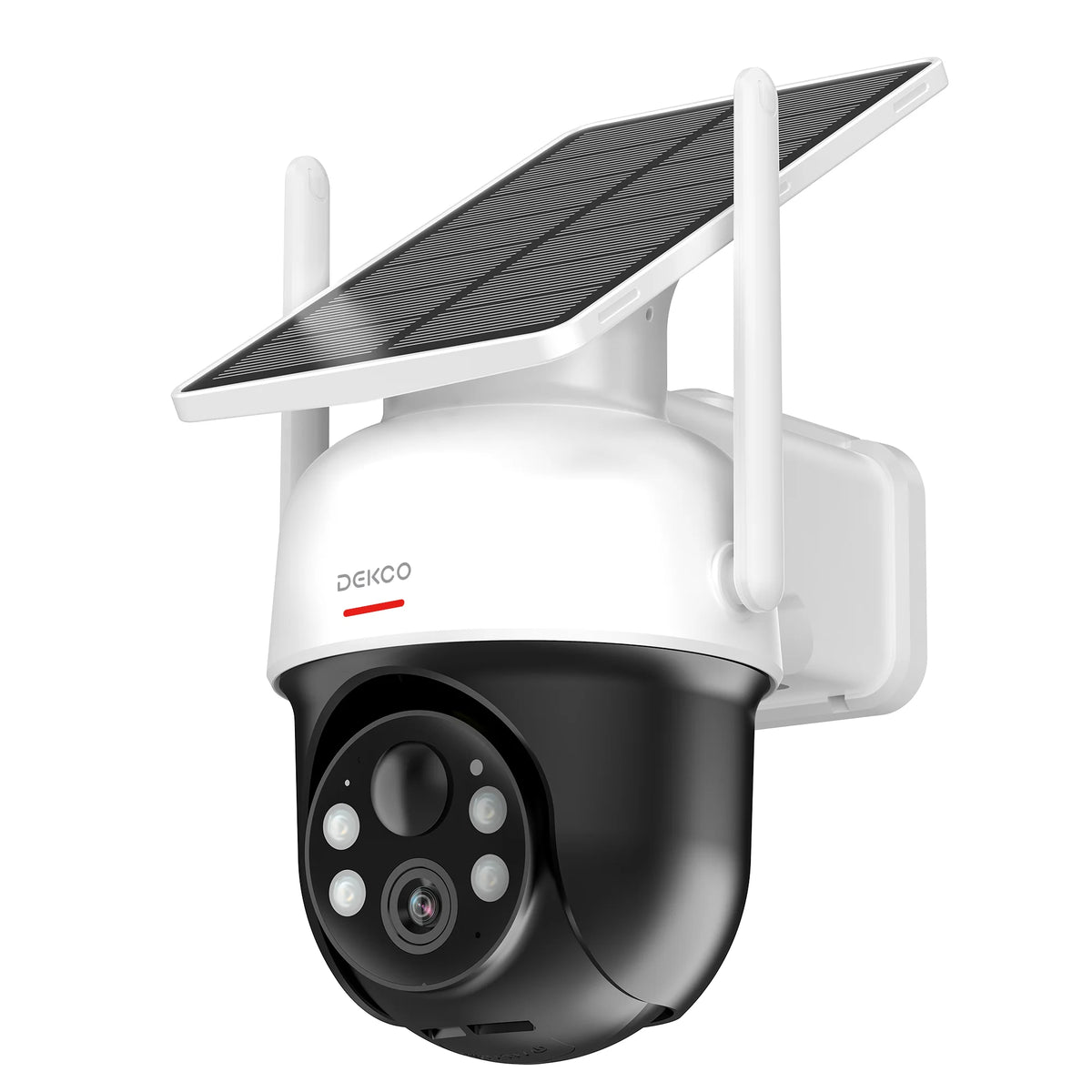 DEKCO Solar WiFi PTZ Security Camera With Smart Tracking