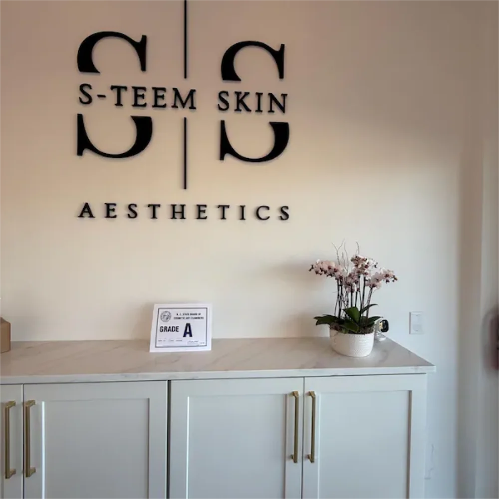 Custom Business Logo Metal Sign For Spa And Salon Decor