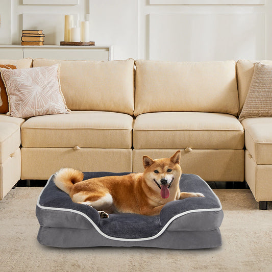 JHK Orthopedic Memory Foam Dog Bed for Dogs and Cats