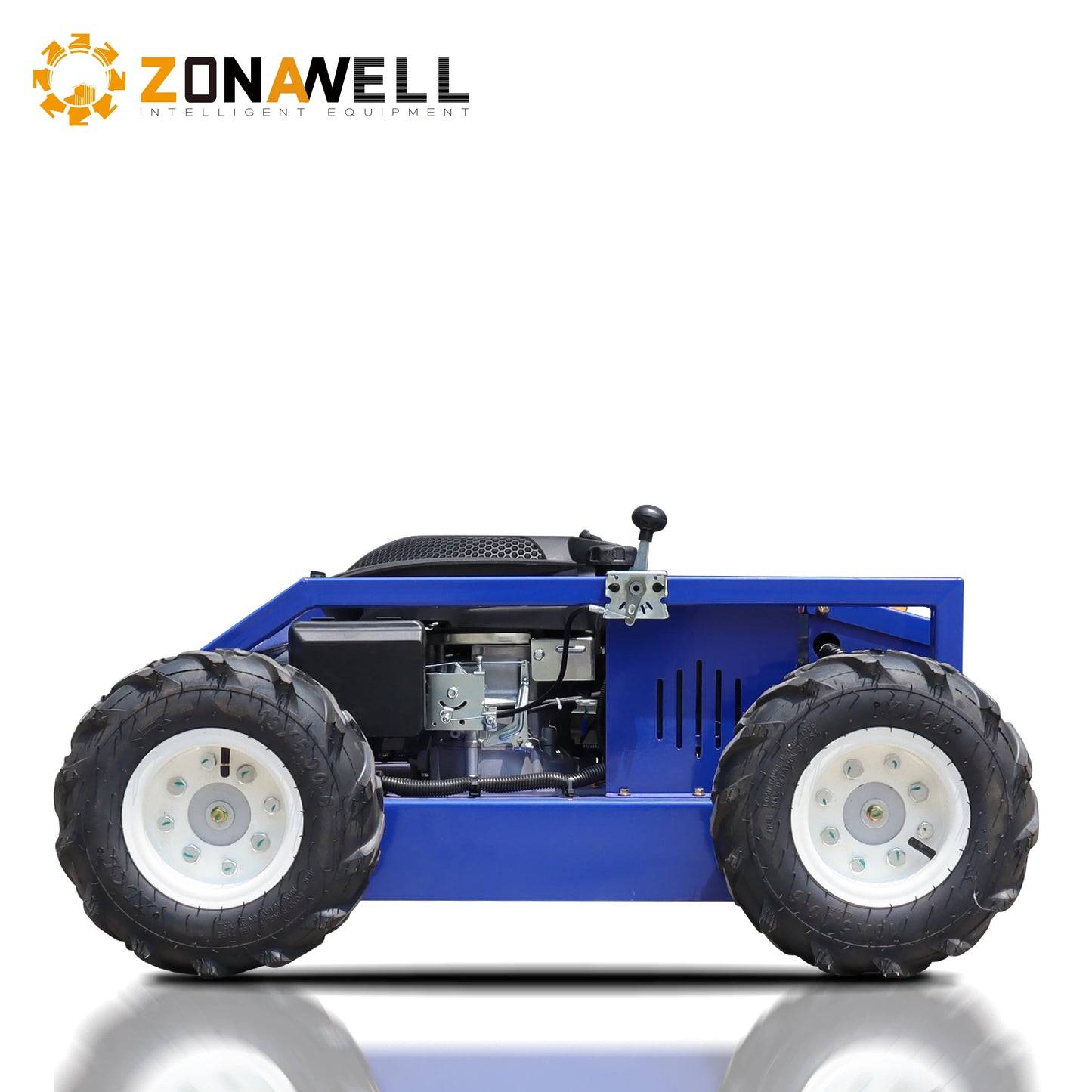 ZONAWELL Wireless Lawn Mower 4 Stroke Self Propelled 5 KMH