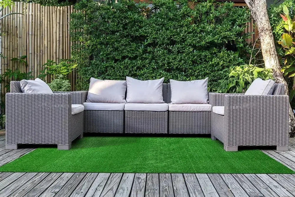 Artificial Grass Indoor Outdoor Area Rug Durable And Low Maintenance