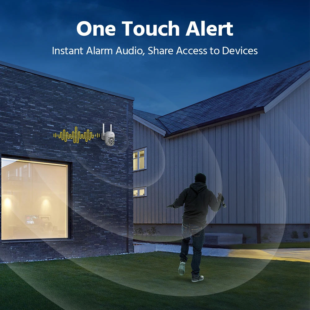 ANNKE 5MP Wireless Two Camera Kit With PIR Human Detection