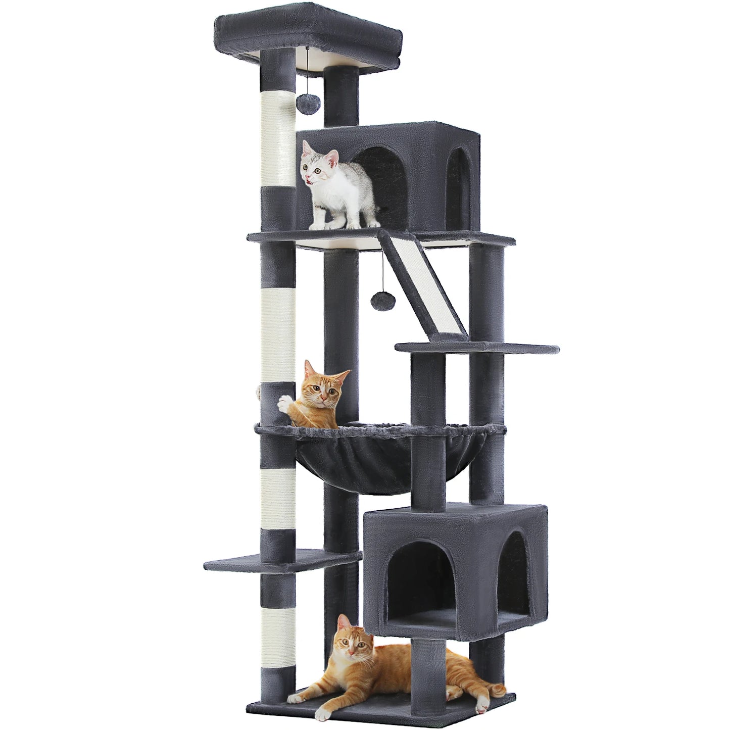 PAWZ Road Cat Tree Tall Multi Level Tower For Cats