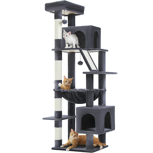 PAWZ Road Cat Tree Tall Multi Level Tower For Cats