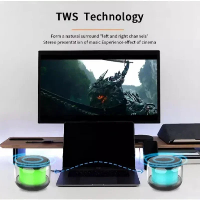 S300 Flash Wireless Bluetooth Speaker 2 Channel Portable Outdoor