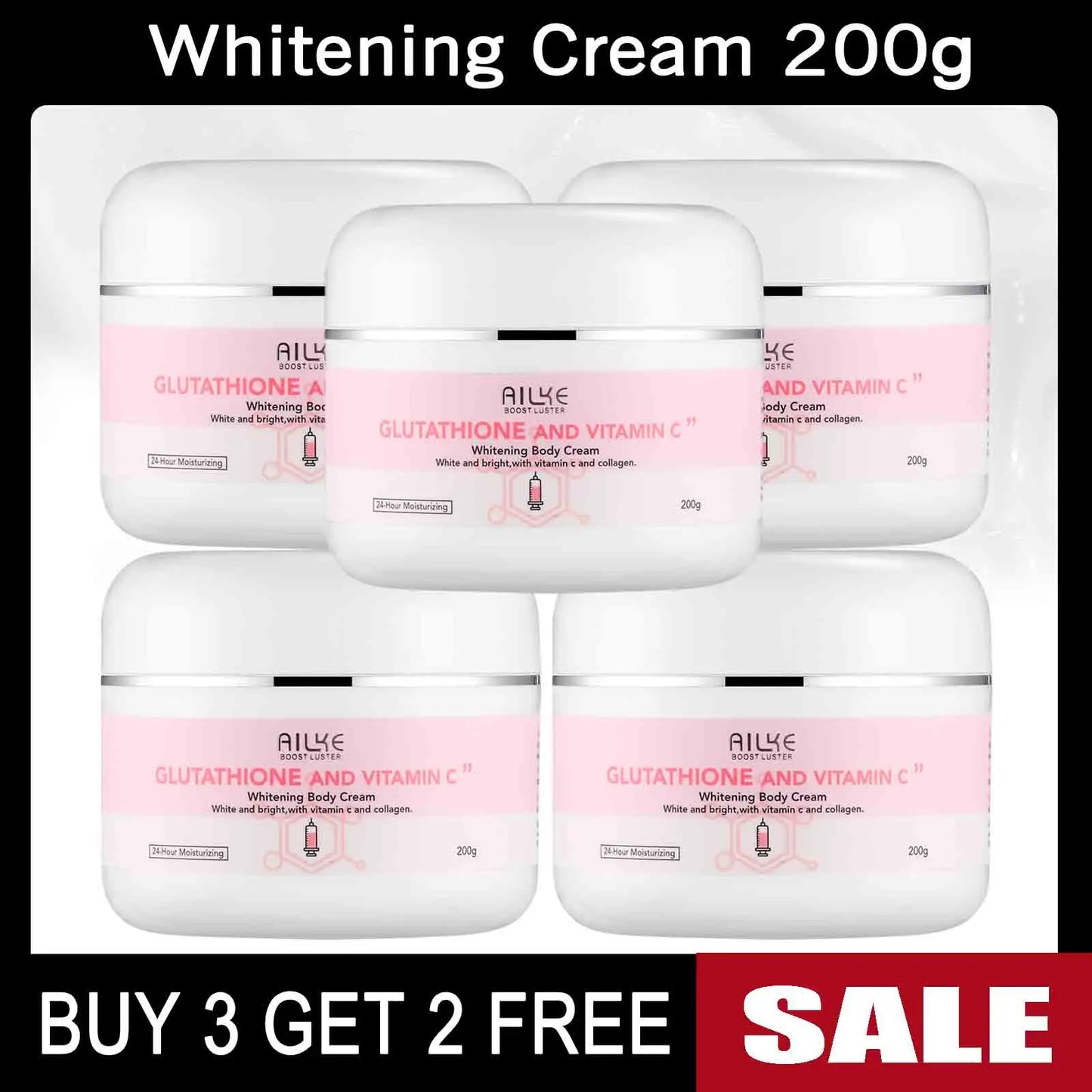 AILKE Whitening Facial Skin Care Lotion With Vitamin C
