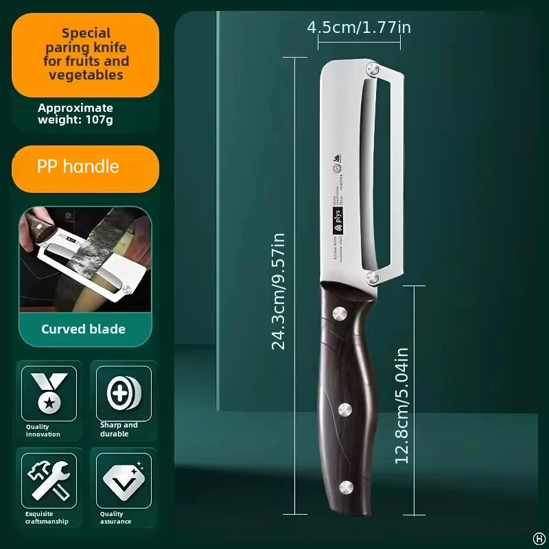 XUANXIANG Stainless Steel Peeler With Wooden Handle