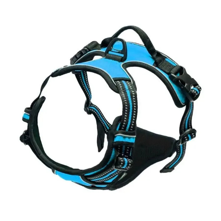 Dog Collars Harness Set Leather Puppy Accessories For All Breeds