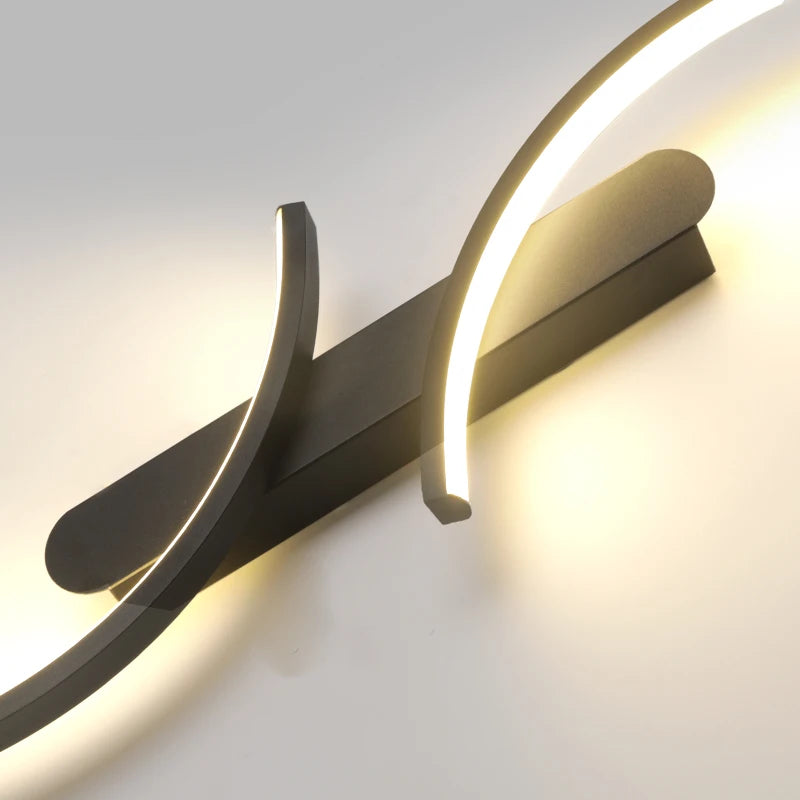 FRPY LED C Shape Wall Lamp Sconce Modern Minimalist Lighting