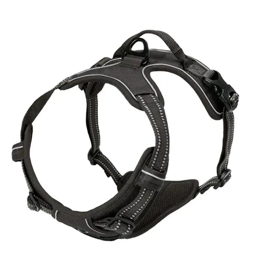Dog Collars Harness Set Leather Puppy Accessories For All Breeds