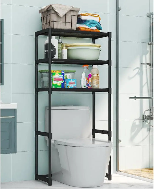 TWISTER.CK Over The Toilet Storage Cabinet 3 Tier Bathroom Organizer