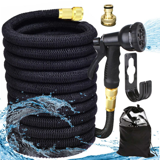 Stronger Deluxe Expandable Flexible Garden Hose Water Hose 25, 50, 75, 100FT