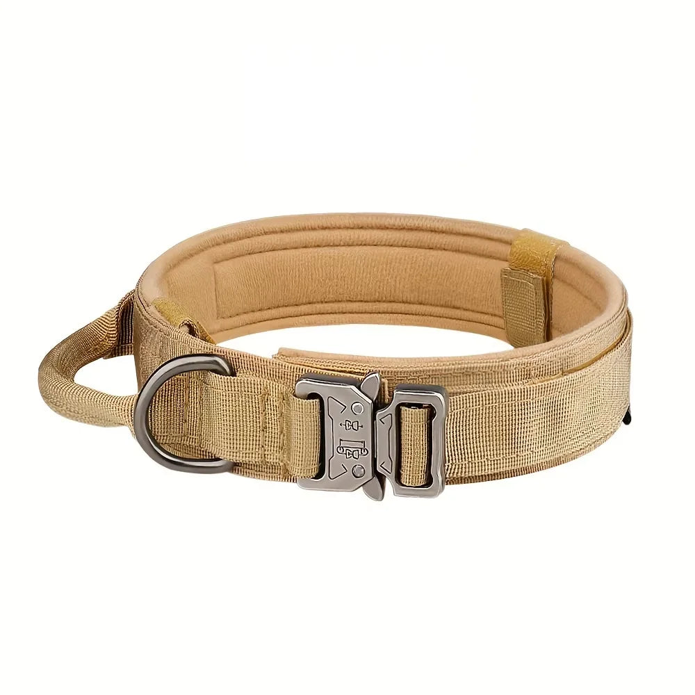Dog Training Collar Adjustable Tactical Collar And Leash Set