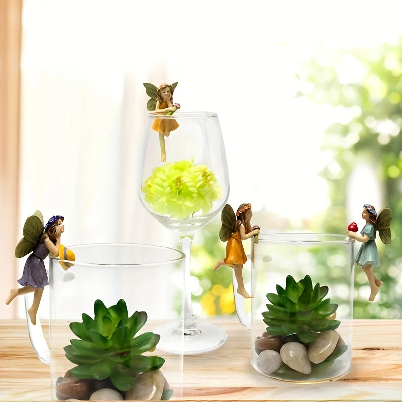 Fairy Garden Mini Figurines Set For Outdoor Lawn Decor