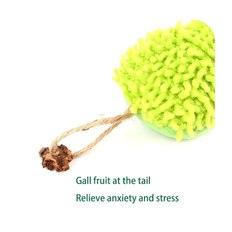 Catnip Caterpillar Molar Toy Nylon for Cats and Kittens